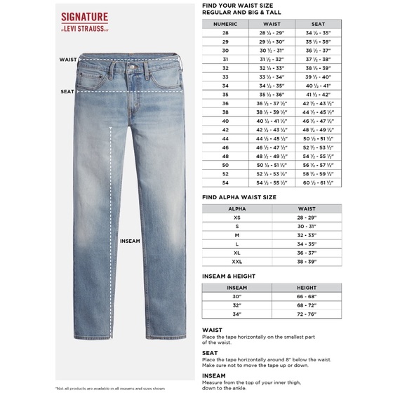 SIGNATURE BY LEVI STRAUSS&CO MENS JEANS SHORTS - Picture 4 of 11